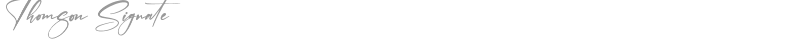 Thomson Signate font preview